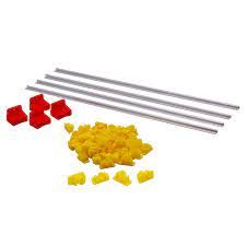 Алуминиеви релси с чашки за маточна рамка