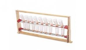 Алуминиеви релси с чашки за маточна рамка