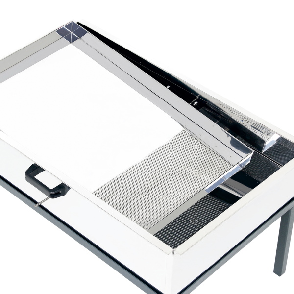 Слънчева восъкотопилка за 3 рамки ИНОКС