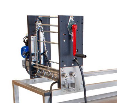 Разпечатваща машина с ръчно подаване на рамките