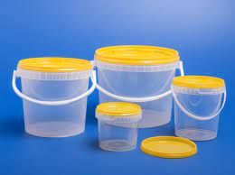 Пластмасова кутия за 1 кг. мед