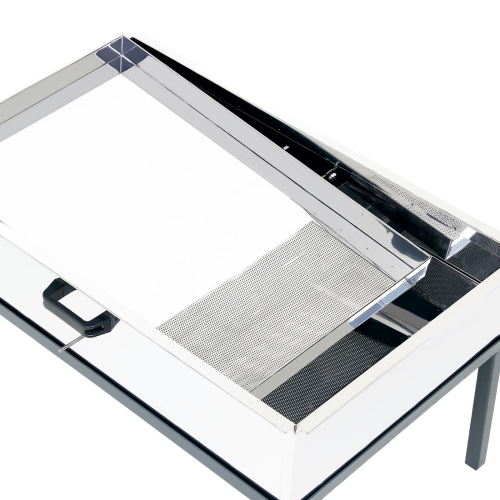 Слънчева восъкотопилка за 3 рамки ИНОКС