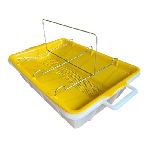 Пластмасова вана за разпечатване,решетка  INOX