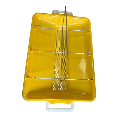 Пластмасова вана за разпечатване,решетка  INOX